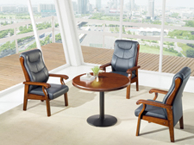 實(shí)木洽談臺(tái)