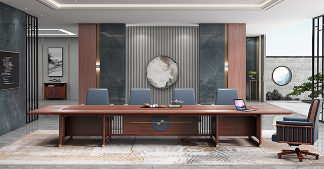 會(huì)議桌椅4.8米